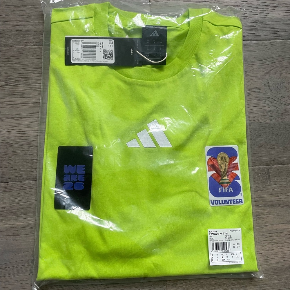 adidas Neon Lime Performance Tee